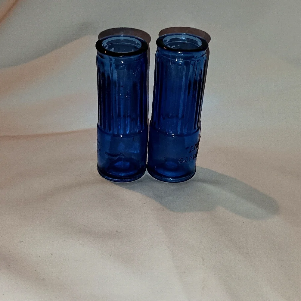 Corralejo Tequila Shot Gun Shell Cobalt Blue Mexican Shot Glasses  2 oz